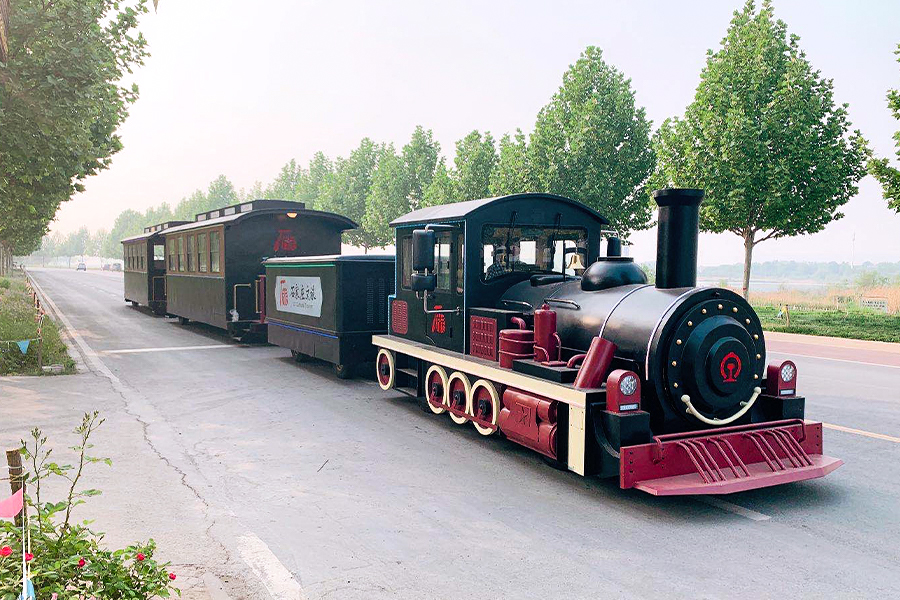 Grande treno di simulazione senza binari di lusso