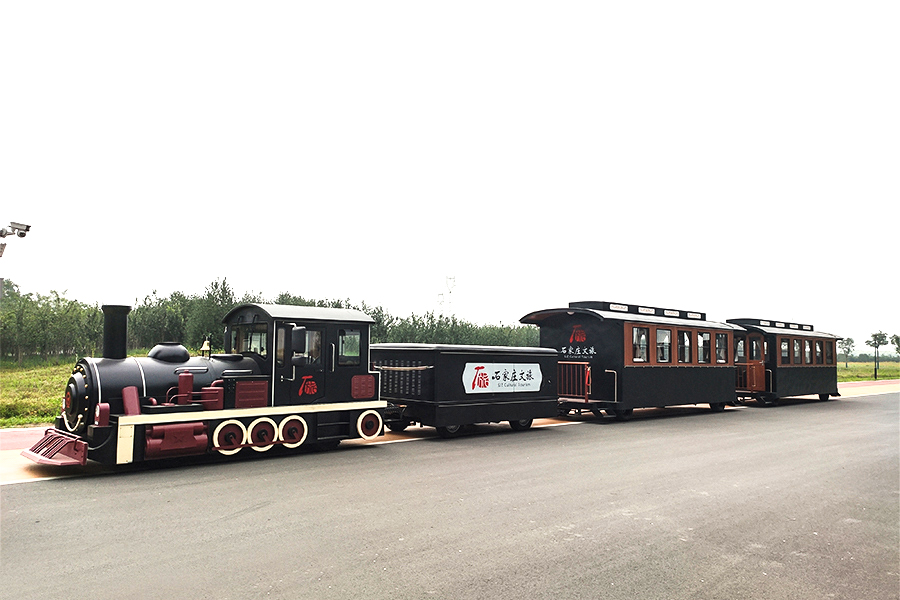 Grande treno di simulazione senza binari di lusso