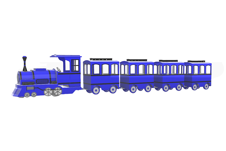 Classico treno della serie interattiva genitore-figlio